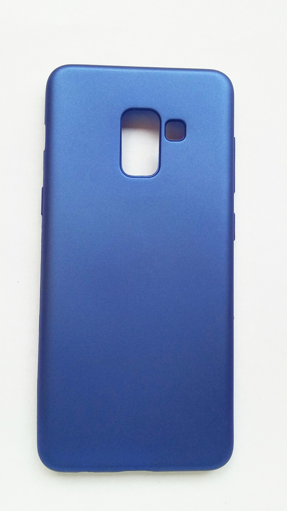 Obal Samsung Galaxy A8 2018 modrá barva Jelly Case