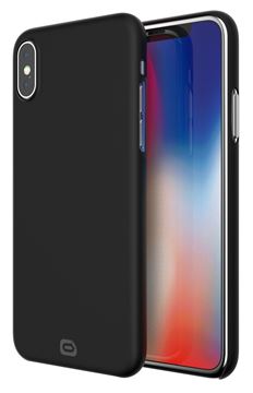 Odzu Crystal Thin Case, black - iPhone X
