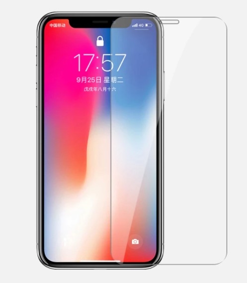 3D Tvrzené, ochranné sklo pro mobil Apple Iphone X/XS/11 Pro průhledné okraje