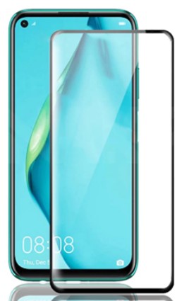 3D Ochranné tvrzené sklo pro mobil Huawei P40 LITE černé okraje