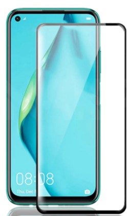 3D Ochranné tvrzené sklo pro mobil Huawei P40 LITE E černé okraje