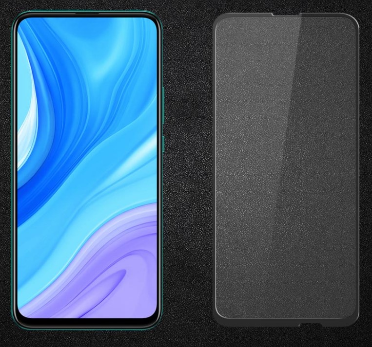 3D Ochranné tvrzené sklo pro mobil Huawei P smart PRO černé okraje