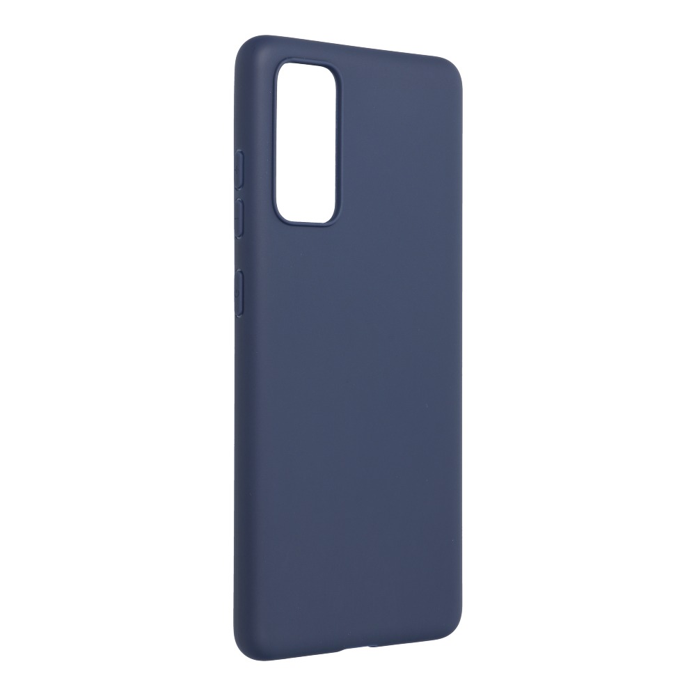Zadní silikonový kryt pro mobil Samsung Galaxy S20 FE tmavě modrá barva