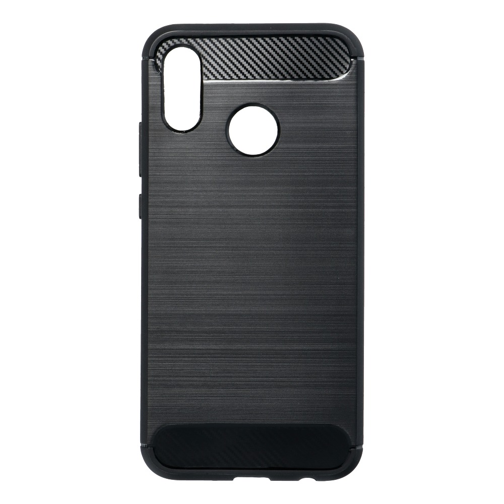 Zadní silikonový kryt pro mobil Huawei P20 LITE černá