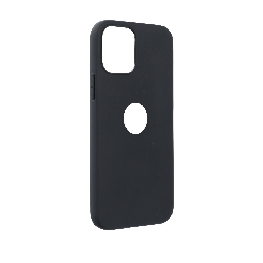 Obal, kryt pro mobil Apple Iphone 12 PRO MAX černý silikon