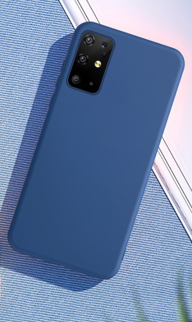 Silikonový obal na mobil Xiaomi Poco M3 - tmavě modrý