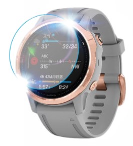 Tvrzené a ochranné sklo pro chytré hodinky Garmin Fenix 6S