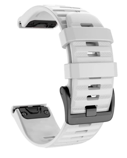 Bílý řemínek pro hodinky Garmin Fenix 5X / 6X / 7X