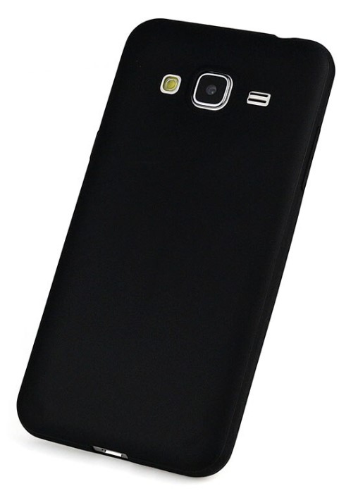 Silikonový obal na mobil Samsung Galaxy J3 2016 černý