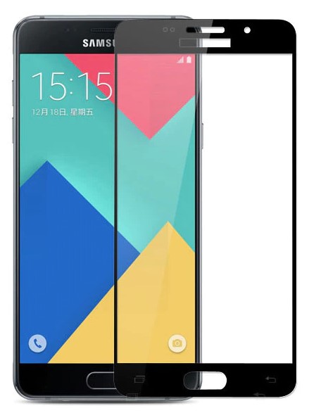 3D Tvrzené a ochranné sklo pro mobil Samsung Galaxy J5 2017 černé okraje
