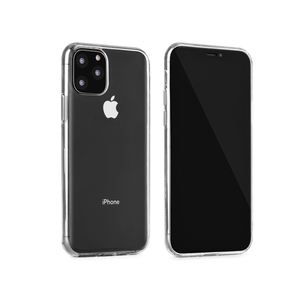 Silikonové pouzdro na mobil Apple Iphone 12 PRO MAX čistý silikon