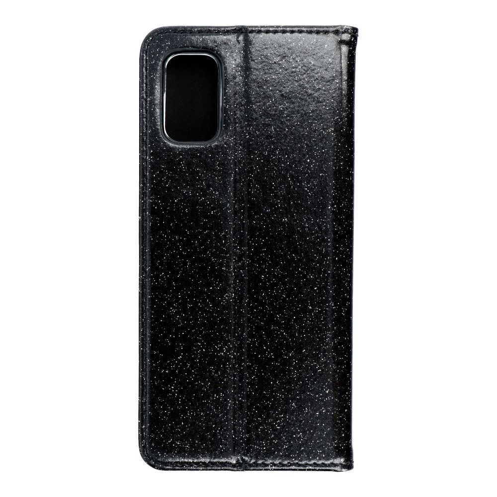 Třpytivé pouzdro pro mobil Samsung Galaxy A41 černé