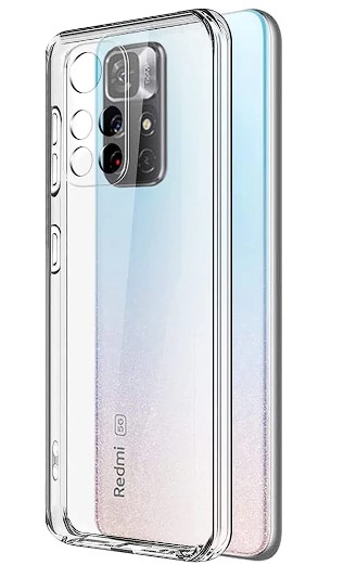 Silikonový obal, kryt pro mobil Xiaomi Redmi Note 11 / 11s čirý