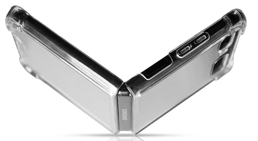 Kryt pro mobil Samsung Galaxy Z Flip průhledný