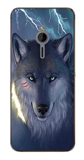 Silikonové pouzdro Nokia 230 noční vlk