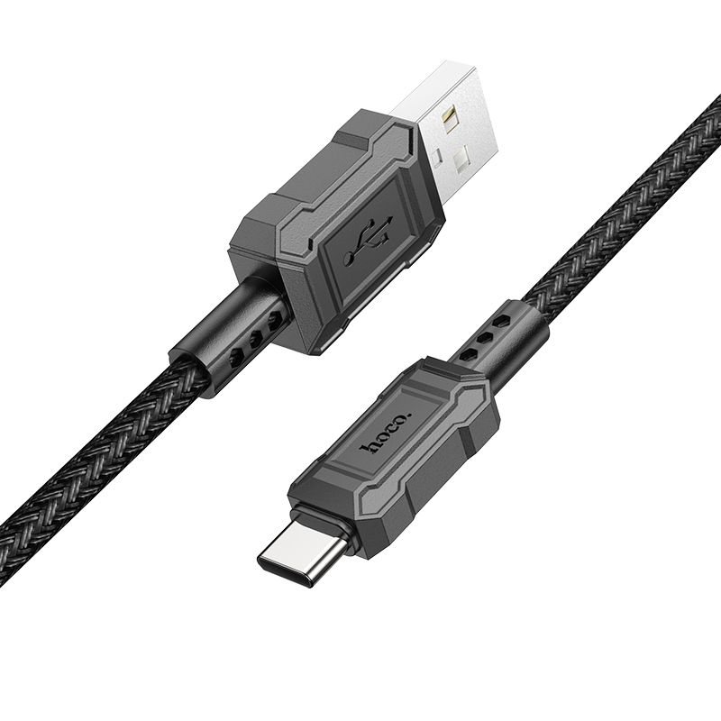 Kabel Hoco Leader X94 s konektorem USB -A – USB -C černý