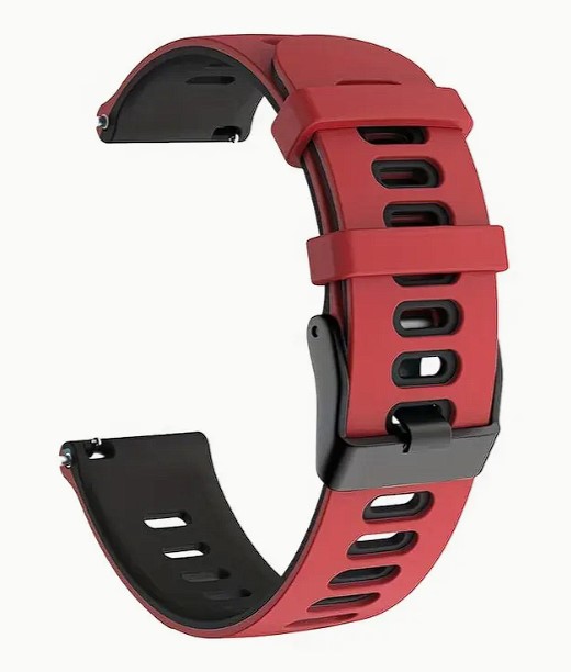 Dvoubarevný řemínek pro hodinky Garmin VivoActive 4 červená černá