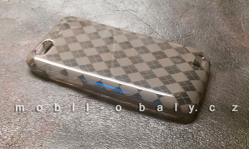 Pouzdro SES na mobil HTC One V silikonový obal modrá blue