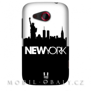 HEAD CASE pouzdro na mobil HTC desire C kresba New York