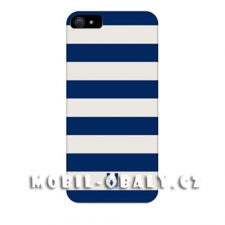 HEAD CASE Plastový obal na mobil Iphone 5/5S modrá bílá námořník