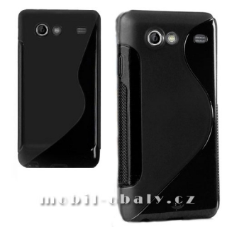 Obal S-line na mobil Samsung Galaxy S advance i9070 černý silikon