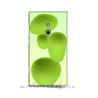 HEAD CASE obal na mobil Nokia Lumia 800 Magická zelená