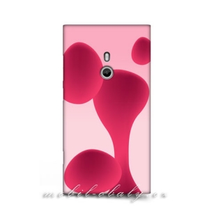HEAD CASE obal na mobil Nokia Lumia 800 Magická růžová