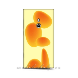 HEAD CASE obal na mobil Nokia Lumia 800 Magická oranžová