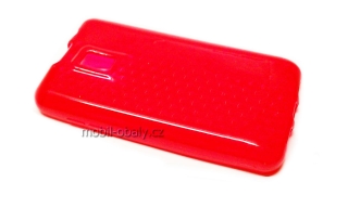 Obal S-line na LG OPTIMUS P990 2X silikonový červený